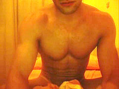 sizzling straight Italian guy on Webcam