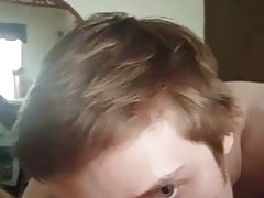 Boy sucks step-dad