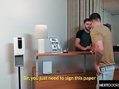 Twink Passerby Smashed By Hot Tatted Stranger - NextDoorRaw