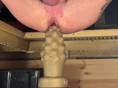 Plugging my widely opened fuck-hole