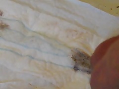 Cum on CoWorker's Maxipad