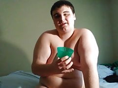 Jerking off and drinking my own jizz