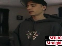 Oiledup straight jock jerked and sucked off till jizz