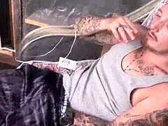 Big-cock, masturbation, straightnakedthugs