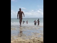BIG COCK... BEACH