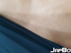 Gym stud Duncan Ku paid to suck and endure my throbbing cock