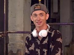 Petite and submissive twink enjoys kinky gay BDSM fooling around