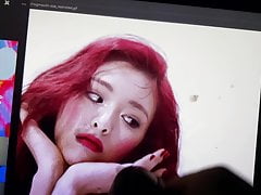 ITZY Yuna Cum Tribute