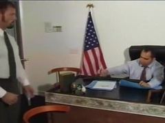 Hot gay studs in the office