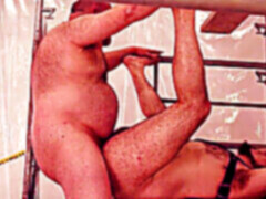 Fat bareback, bears blowjob, rectal