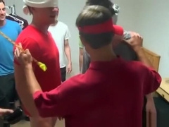 Blind Folded Gay Boy Sucking Dick At Dorm Room Party