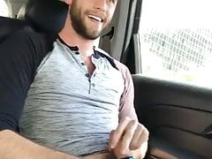 Cum eater in the car