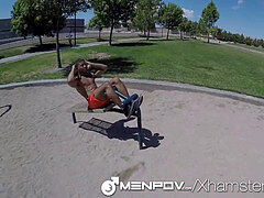 Menpoint of view - Jason Maddox & Mike Maverick POV bang