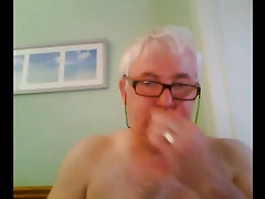 grandpa cum on cam