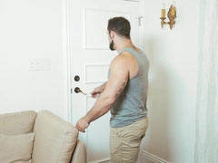 Naked chef Jake Porter fucked and facialed by hairy Jaxton Wheeler