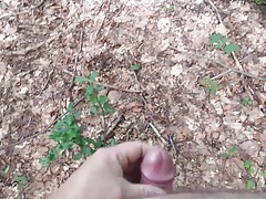nackt im wald