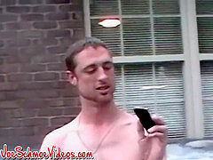 Smoking inexperienced Americans Jersey and Daddy wank jism