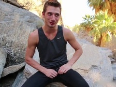 Stuck between a rock and a hard cock