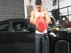 Alan Valdez naked carwash