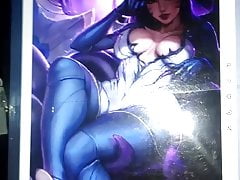 Kai'sa SoP - Cum Tribute On Kaisa's Body