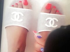 Keyshia Ka'oir Feet Cum Tribute 1