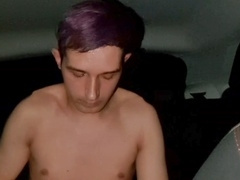 Erotic fun in the car