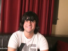 Aaron Cellar is happy to masturbate for us