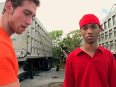 Black Guy Boys Porn Has Sex In Public For Good Money