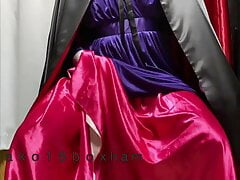 with purple dress and satin cloak(layers) Part.3(final)