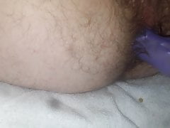 Playing with toy