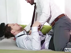 Horny twink in heat adores a throbbing cock in his anus