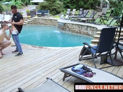 SayUncleNetwork.com - Athletic thief's seduction leads to raw anal and hot facial