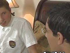 Twink sucked off before hardcore fucking