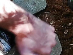 BJ on side of house
