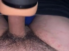 Milking my meatpipe with Ryan B. Bussy stroker
