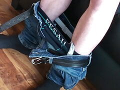 For the casting I masturbate my horny thick cock until I cum enormously violent