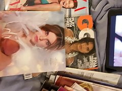 Cumming for Barbara Palvin and licking it up
