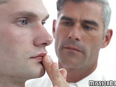 Mormon follower decides to fuck with dominant daddy