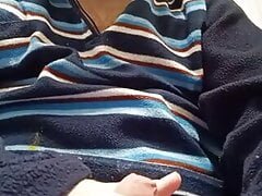 Handsome guy jerks off in the bathroom and looking for a sex