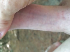 Slow motion of my cock
