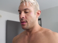 Troy Thomas And Seth Santoro In Twink Gets Caught Jerking Off To Roommates Hard Cock