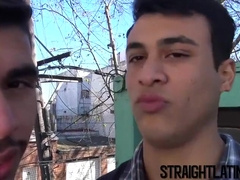 Facialized straight jock breeding roughly for dinero