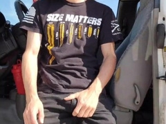 Nude and Nutting on my sack in Public!