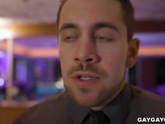 Dakota Payne giving closeted doctor Dante Colle a nice BJ