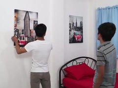Asian Boys Argie and Benjamin Barebacking