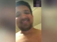 Fiji horny man big black cock jerk off