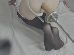 Gecko assfuck nailing machine