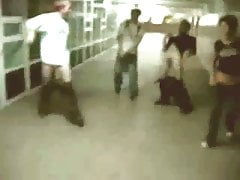Dare to walk pantsdown