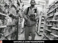 YoungPerps - LP Officers Rub & Poke Each Other At Work