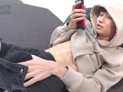 Fag, handjob, japanese